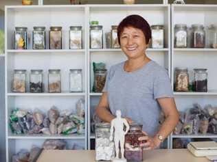 Traditional Chinese medicine practitioner An Ping at her Torquay practice in Hervey Bay. Picture: {JOY BUTLER}