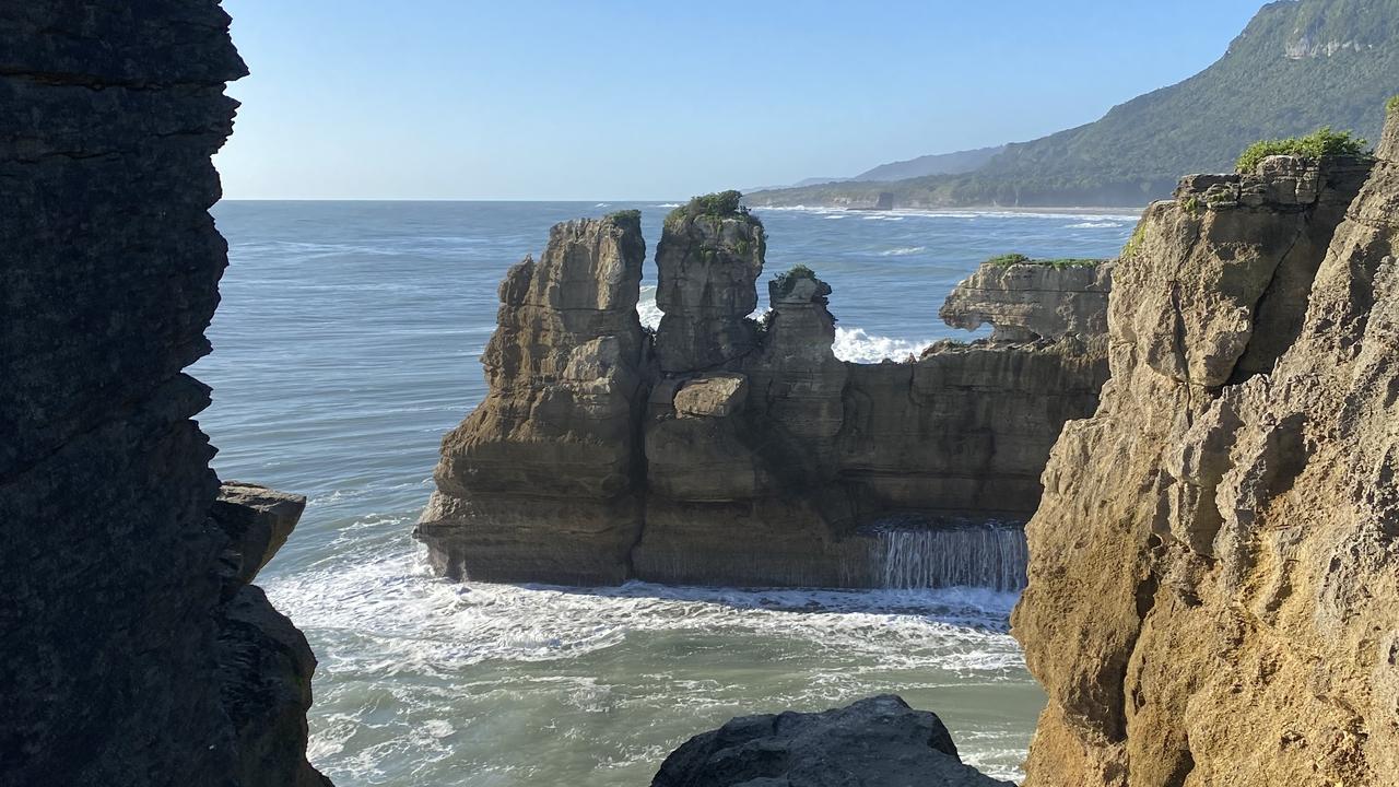 An eternity of pressure and wild seas form the stunning structures. Picture: Jack Evans