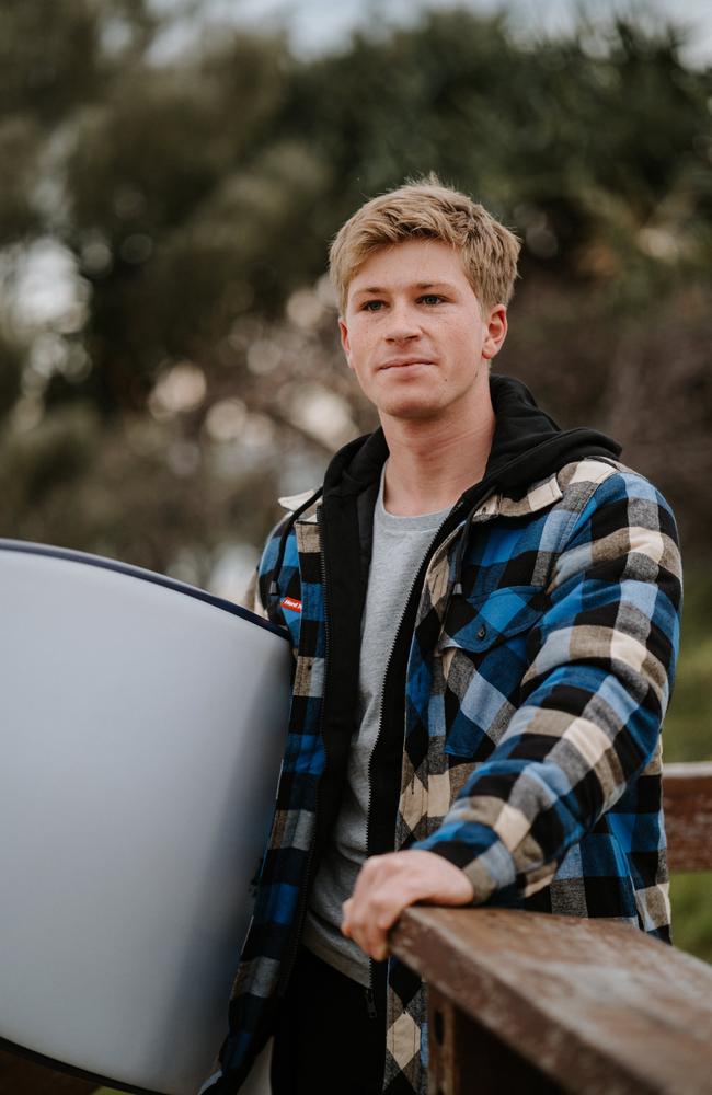 Robert Irwin is the spitting image of his dad, Steve Irwin. Picture: Supplied