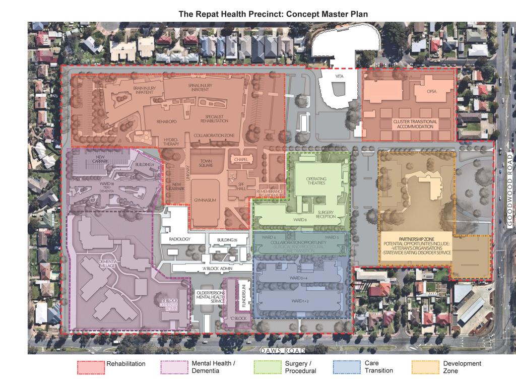 And the overall Repat concept master plan. Picture: Supplied