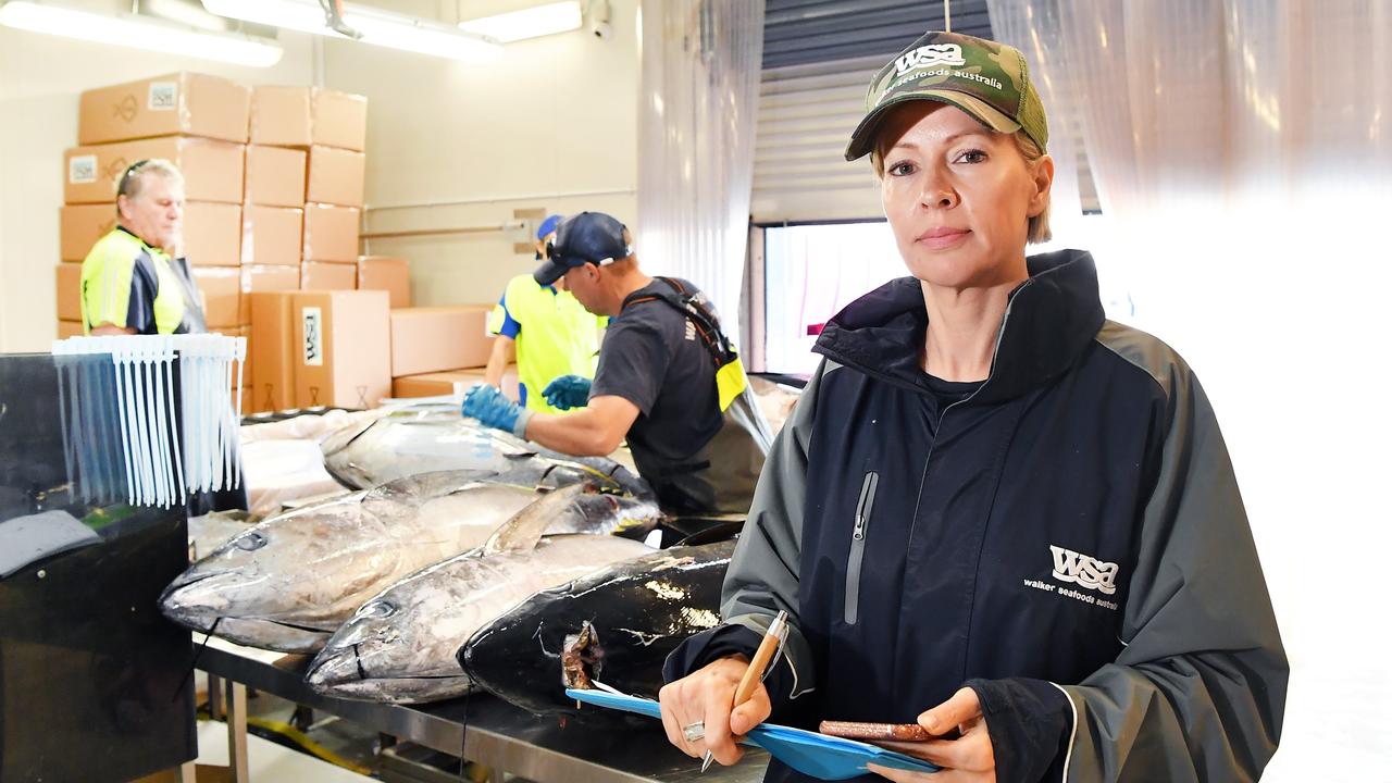 Heidi Walker managing director, owner, of Walker Seafoods. Photo Patrick Woods / Sunshine Coast Daily.