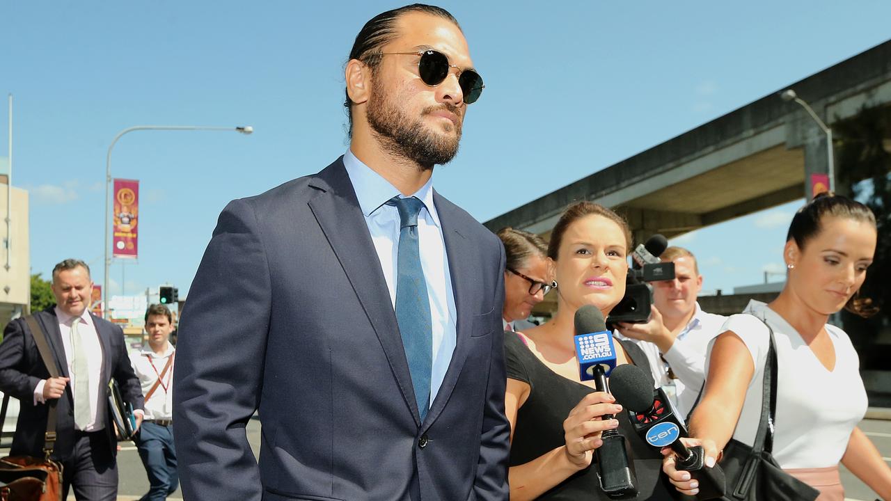 Karmichael Hunt after having his drugs charge dropped in February. Picture: AAP