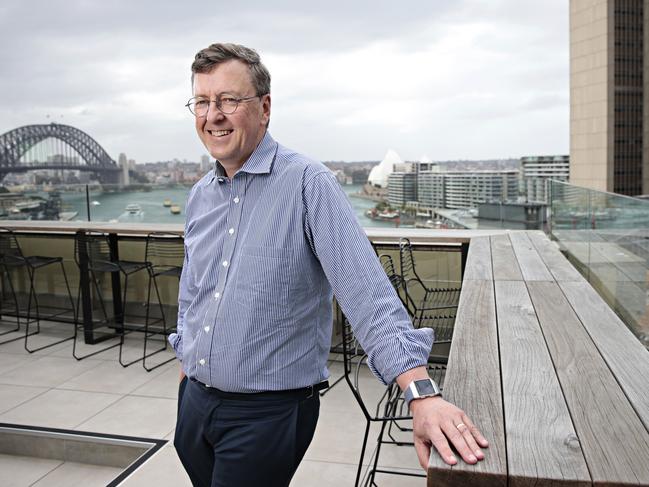 CEO of Platinum Asset Management Andrew Clifford posing for a photo at his office in Sydney on the 22nd of August 2019. Photographer: Adam Yip