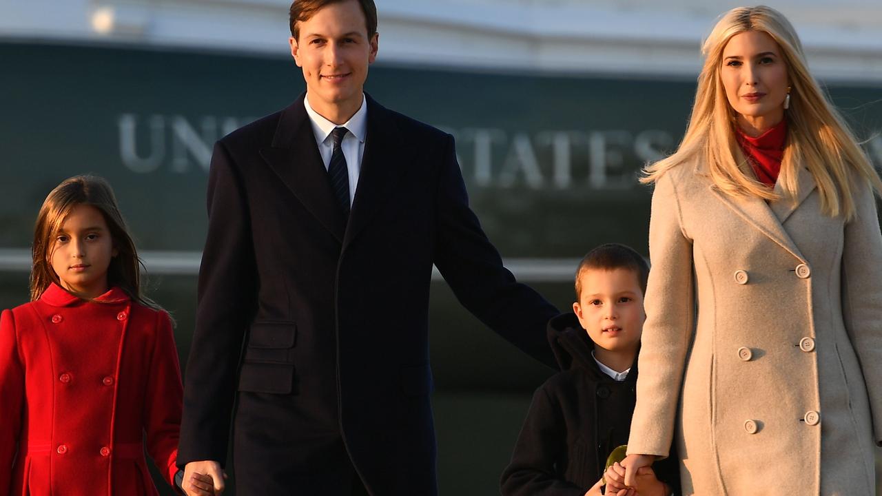 Jared Kushner and Ivanka Trump are said to not be keen to be involved with another Trump White House run. (Photo by MANDEL NGAN / AFP)