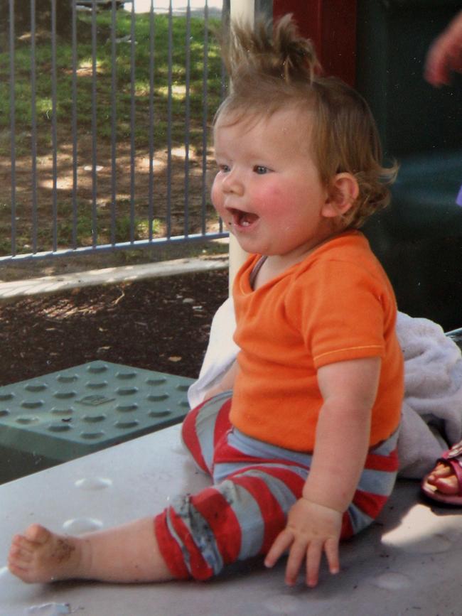 Their daughter Georgina. Picture: Supplied