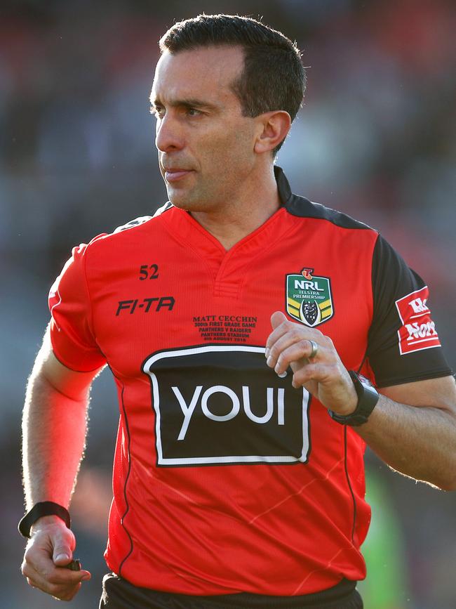 Matt Cecchin won’t return to the NRL. (AAP Image/Brendon Thorne) 