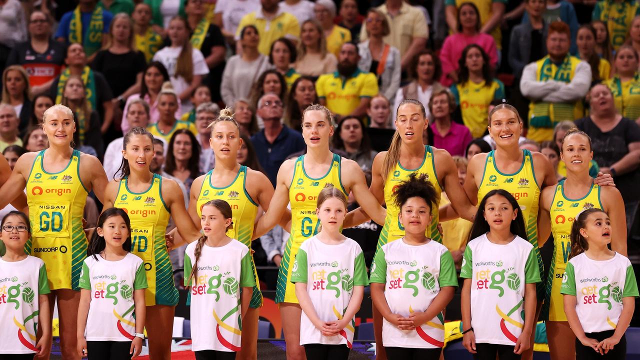 Visit Victoria has signed a $15 million deal with Netball Australia. (Photo by Mark Kolbe/Getty Images for Netball Australia)