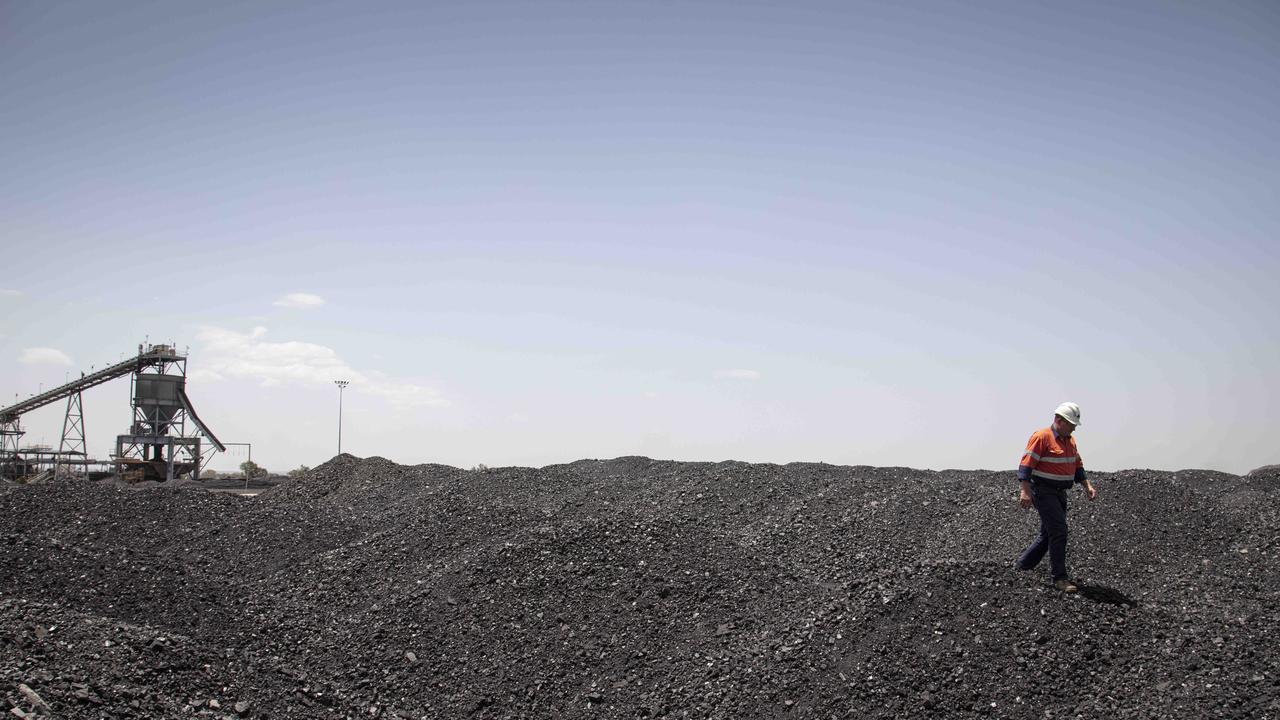 Work has stopped at the New Acland coal mine as New Hope Group waits for it Stage Three expansion to be approved. Photography: Russell Shakespeare