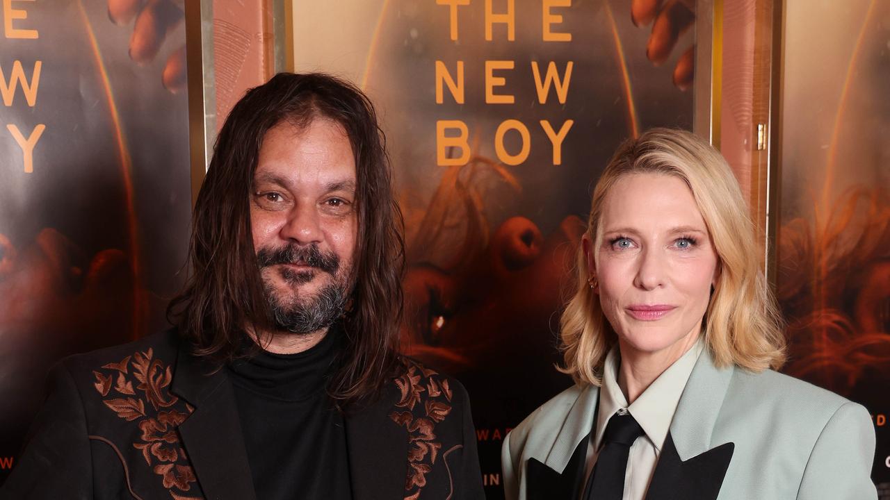 Cate Blanchett and Warwick Thornton are promoting their new film The New Boy. Picture: Damian Shaw