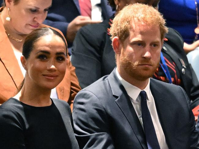 Harry and Meghan will not be happy. Picture: AFP