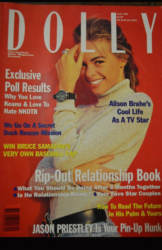 Alison Brahe was a favoured cover girl during Marina Go’s editorship.