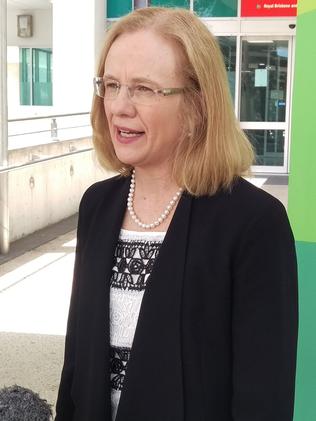 Queensland’s chief health officer Dr Jeannette Young. Picture: AAP/Jamie McKinnell