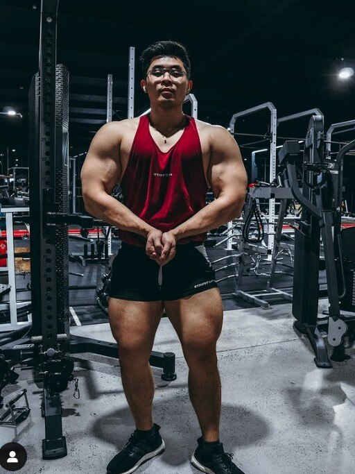 Victorian bodybuilder Manley Yu. Image: Instagram.