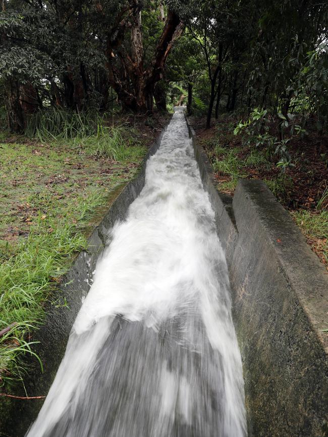 Overflowing storm water drains will be one of the culprits behind the shift. Picture: Richard Dobson