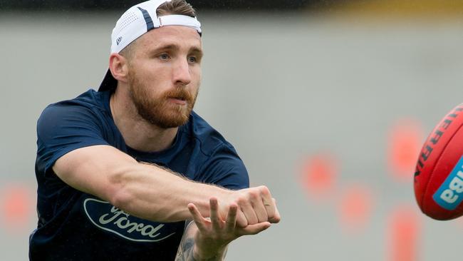 Cats first to fourth year players begin pre-season training. Zach Tuohy. Picture Jay Town.