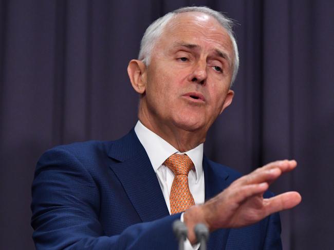 Prime Minister Malcolm Turnbull is addressing the National Press Club today. Picture: AAP