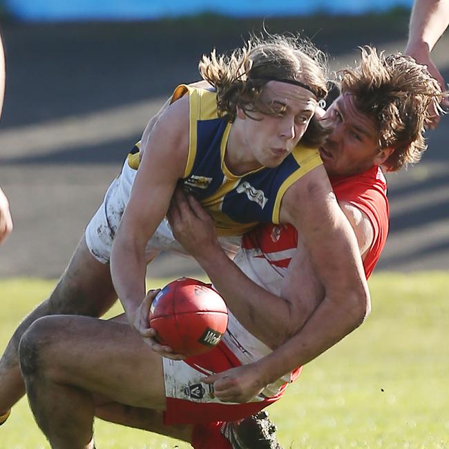 North Warrnambool’s Jett Bermingham could win another Maskell Medal. Picture: Yuri Kouzmin