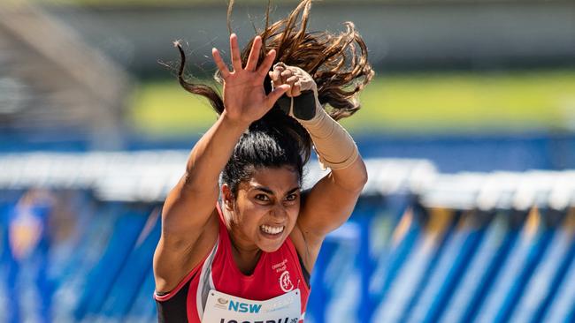 Kailyn Joseph from Cherrybrook at the NSW Open. Pic: Julian Andrews