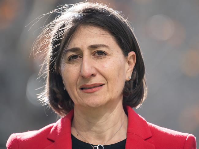 NSW Premier Gladys Berejiklian speaks to the media during a press conference at the NSW Ministry of Health in Sydney, Friday, June 5, 2020. (AAP Image/James Gourley) NO ARCHIVING