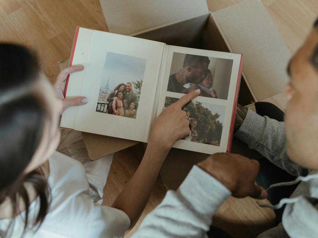 A life story book can also help those caring for loved ones with dementia remember the happier times when having a hard day. Picture: Cottonbro Studio