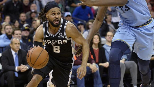 Patty Mills is a leader for the Spurs.