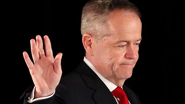 Former opposition leader Bill Shorten has taken responsibility for Labor’s loss. Picture:AAP Image/David Crosling