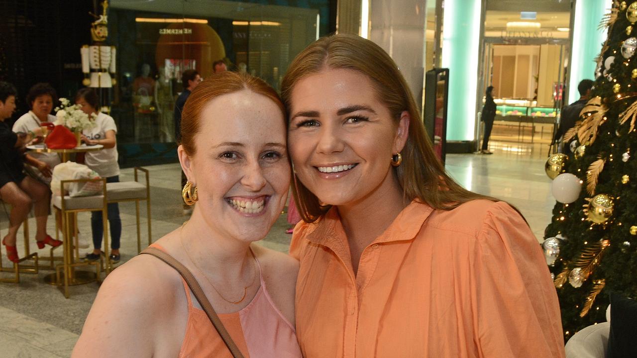 Courtney Mangan and Amy Lenan at Pacific Fair Luxury Soiree, Broadbeach. Pic: Regina King