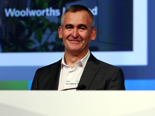 Woolworths CEO Brad Banducci. Picture: Aaron Francis/The Australian