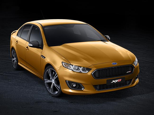 Slick and sophisticated ... the 2015 Ford Falcon XR8.