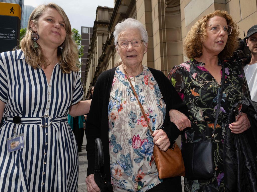 Robyn Hill with her daughters. Picture: Jason Edwards