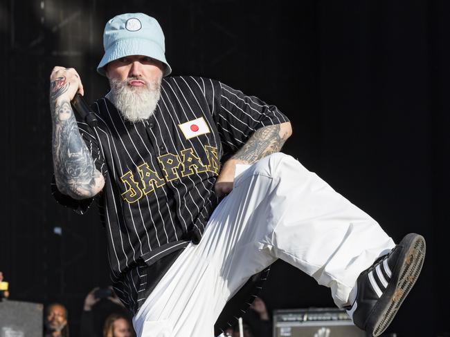 Durst rocked on like no years had passed since Limp Bizkit dominated the charts on the late ‘90s, early 2000. Picture: Photo by Jason Sheldon/Shutterstock