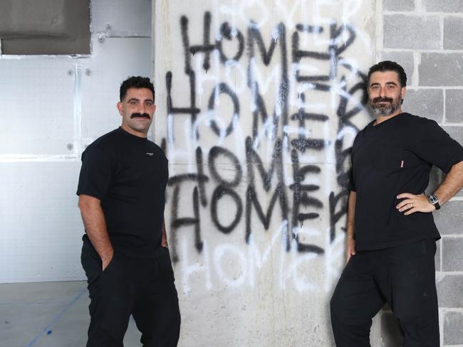 Long-time hospitality operators and brothers Harry and Mario Kapoulas will open Homer Rogue Taverna on the ground floor of a new residential development around the corner from their famed Ham cafe, which has been a gathering place for locals since it opened in 2009. Picture: Supplied