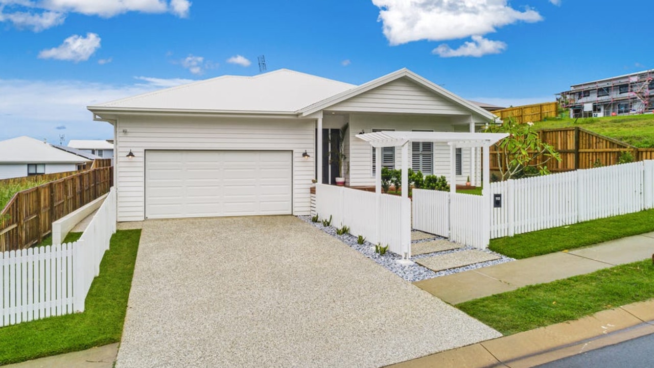 House prices in the Richmond-Tweed region of NSW jumped a massive 21.9 per cent over the 12 months to April 2021. The area includes the boom town of Byron Bay where the three-house price median is $2.25 million, but also Lennox Head where this home recently fetched $1.265 million. Picture: Supplied