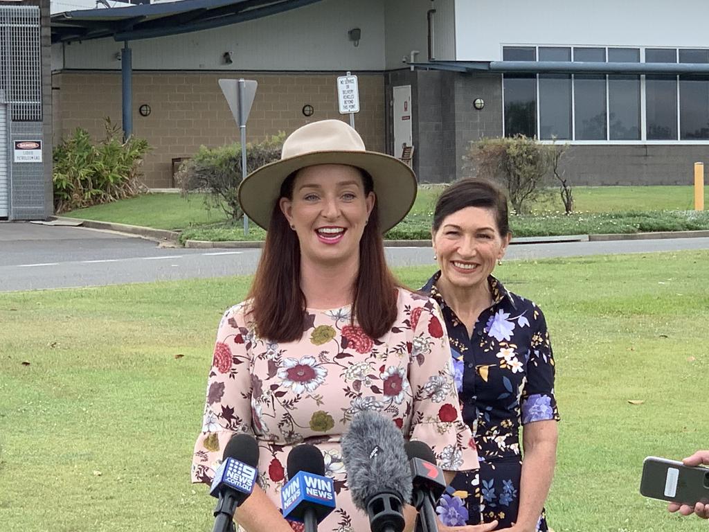 Labor's incumbent candidate for Keppel Brittany Lauga and Minister for Science Leeanne Enoch made a pledge to establish a satellite renal dialysis unit at Yeppoon’s Capricorn Coast Hospital.