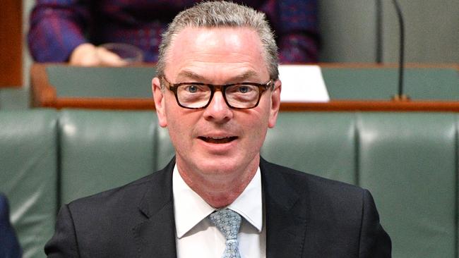 Christopher Pyne has argued for the Liberals to be more centrist. Picture: AAP.