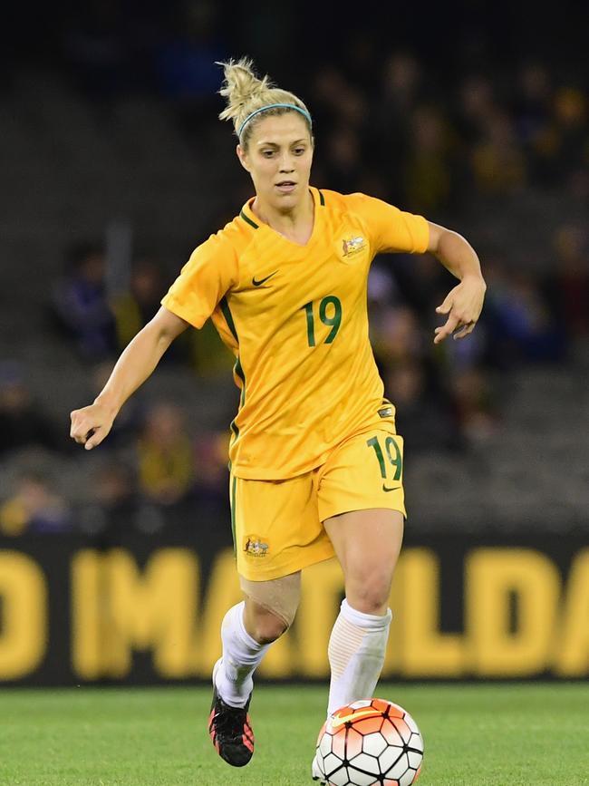 Katrina Gorry in action in 2016. Picture: Quinn Rooney/Getty Images