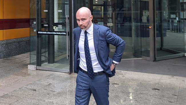 Mayfair 101 managing director James Mawhinney outside Federal Court. Picture: David Ross