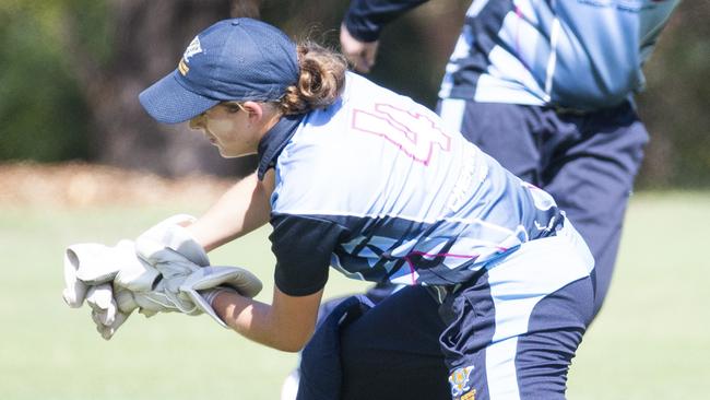 Valley wicket keeper Ryleigh Wotherspoon. (AAP Image/Renae Droop)