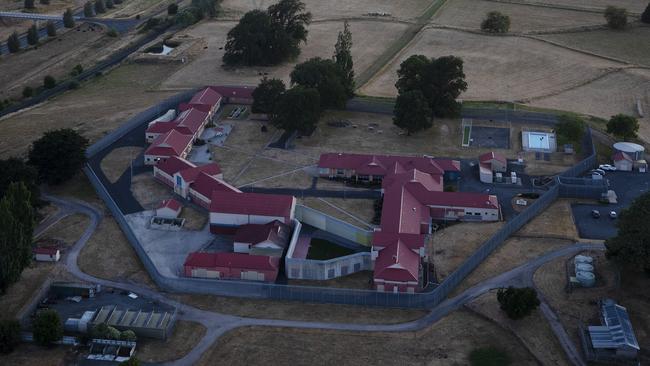 Ashley Youth Detention Centre, where a young man allegedly escaped earlier this evening. Picture: CHRIS KIDD