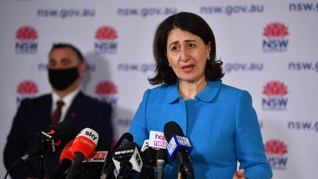 NSW Premier Gladys Berejiklian. Picture by Joel Carrett - Pool/Getty Images