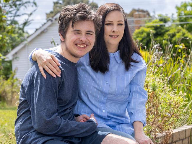 MELBOURNE, AUSTRALIA - NOVEMBER 10 2024Kate Ward and son Ben at their home.Kate was saved from certain death after an Austin Hospital program to quickly put patients on an artificial lung and heart while CPR is underway. Picture: Brendan Beckett