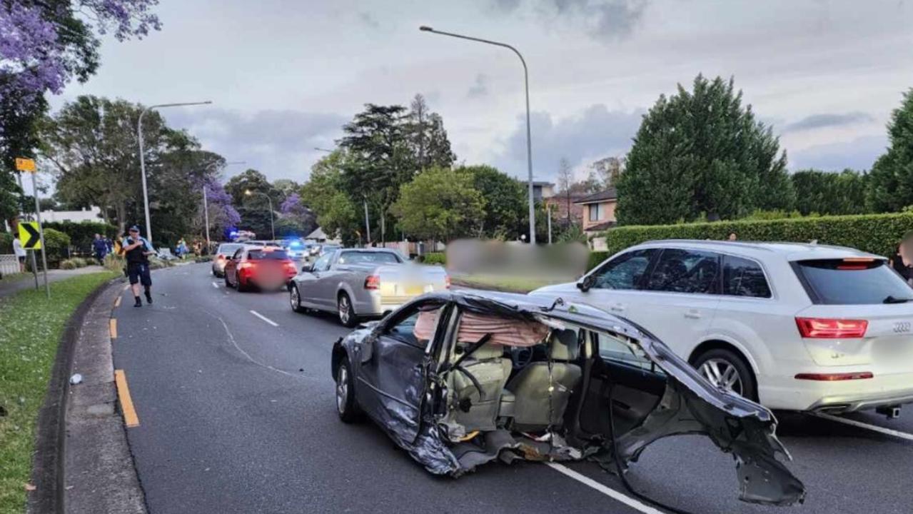 The teenage driver was charged with drink-driving. Picture: NewsWire handout