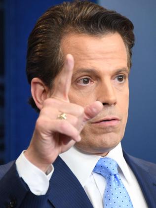 Anthony Scaramucci said the Lizzas and Scaramuccis have been friends for 50 years. Picture: AFP