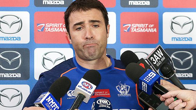 Brad Scott was fined $30,000. Picture: Ian Currie