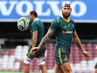 Wallabies final training