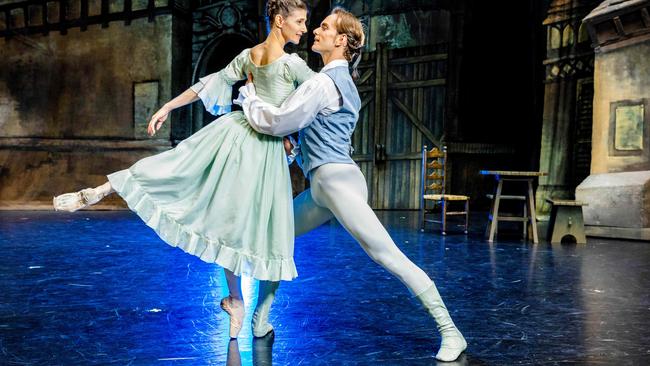 International guest Alina Cojocaru will partner principal artist Victor Estevez in the Queensland Ballet production of Manon at QPAC. Picture: Richard Walker