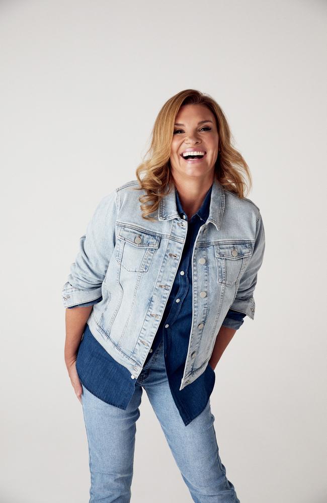 Chloe Maxwell modelling for Jeanswest. Picture: Jeanswest