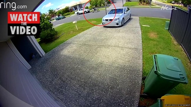 Serious dirt bike crash in Gold Coast neighbourhood