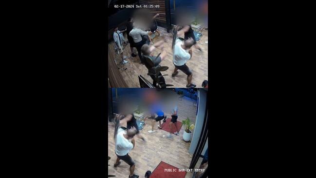 FULL VIDEO: Shock Blacktown bar brawl | Daily Telegraph