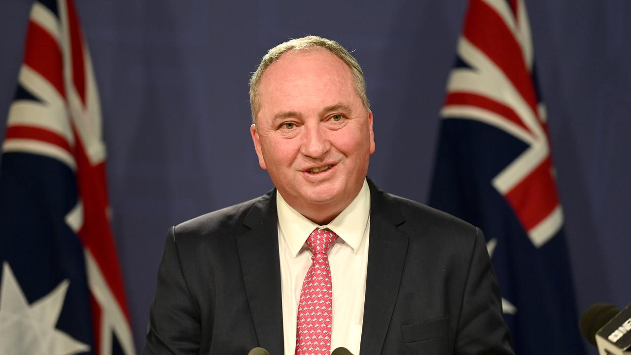 Barnaby Joyce is the leader of the National Party and therefore deputy prime minister in the coalition government. Picture: Jeremy Piper